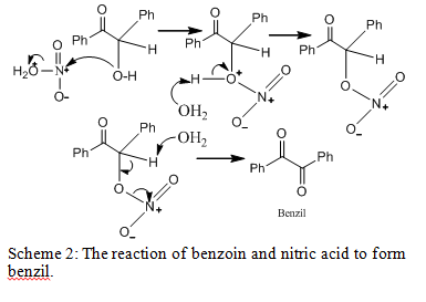 benzoin and nitric acid