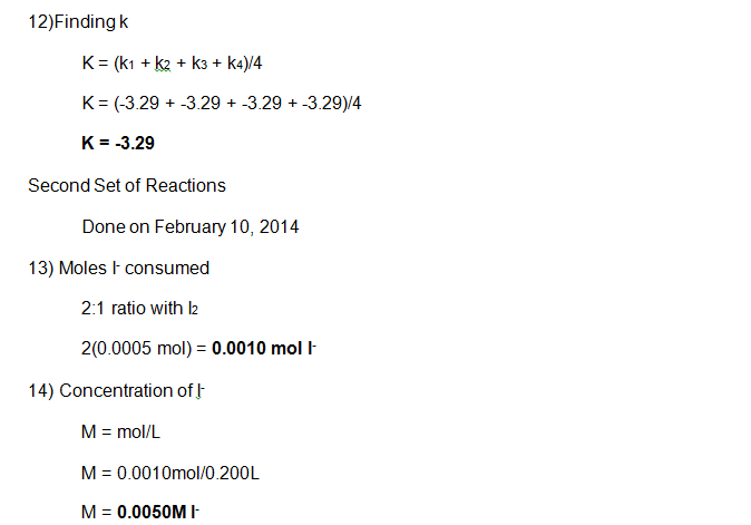 reactions 5