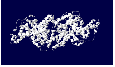 solid colored molecule